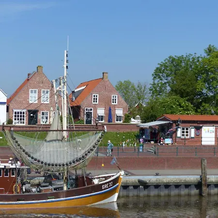 Appartamento Hafenblick Greetsiel Esterno foto
